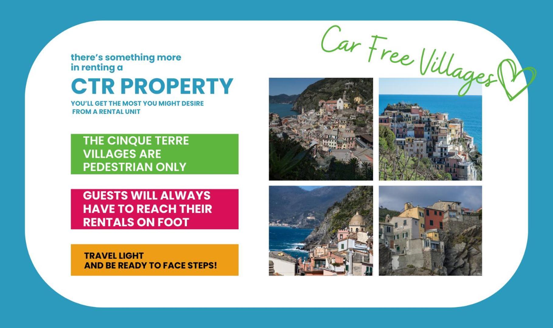 Scimiscia 2-Bedroom Apartment With Ac Monterosso al Mare Eksteriør bilde