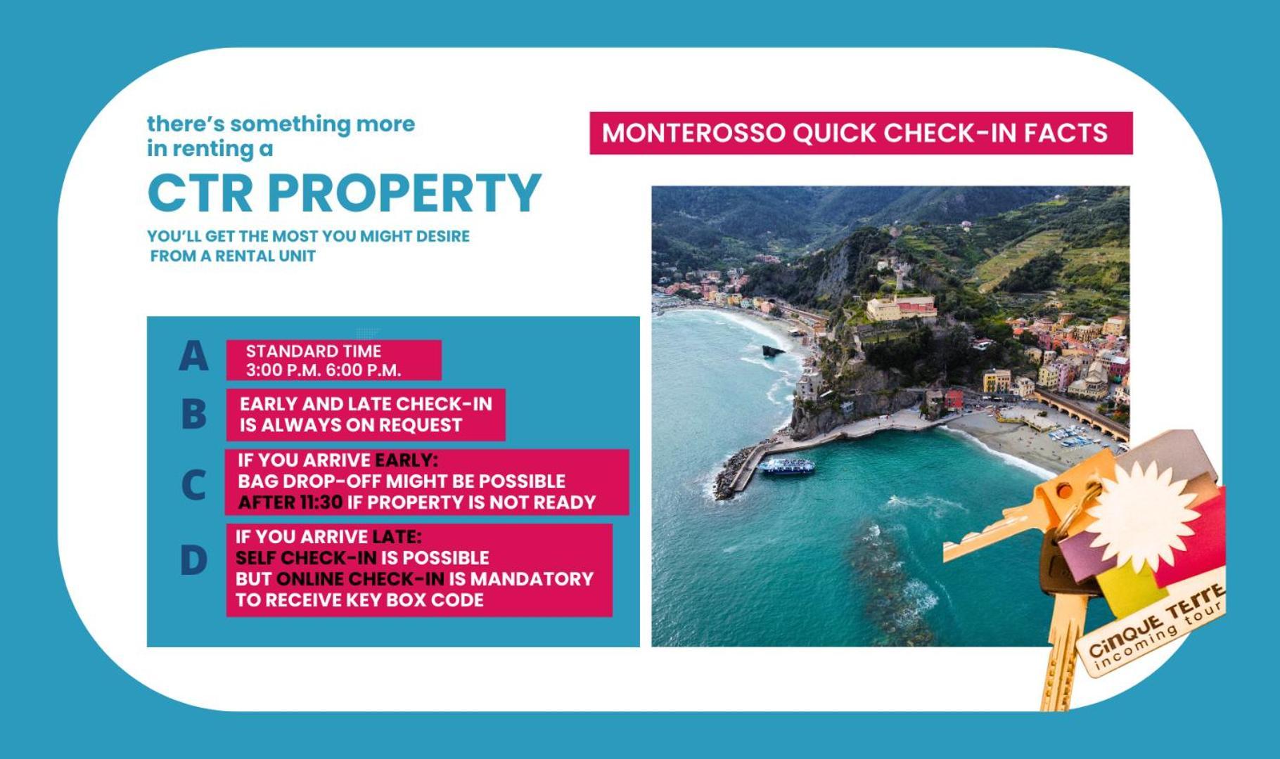 Scimiscia 2-Bedroom Apartment With Ac Monterosso al Mare Eksteriør bilde